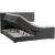 Continental bed JEEP 160x200cm, grey