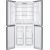 MPM-434-SBF-08 fridge-freezer combination, double opening Freestanding 472 l
