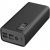 Platinet power bank 30000mAh PD QC LED, black