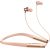 LDNIO N01 wireless neckband headphones (rose gold)