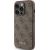 Guess 4G Metal Gold Logo Back Case Aizsargapvalks Priekš Apple iPhone 15 Pro