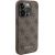 Guess 4G Metal Gold Logo Back Case Aizsargapvalks Priekš Apple iPhone 15 Pro