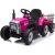Lean Cars XMX611 Electric Ride-On Tractor Pink