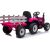 Lean Cars XMX611 Electric Ride-On Tractor Pink