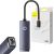 Baseus Lite Series USB-C to RJ45 network adapter, 100Mbps (gray)