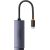 Baseus Lite Series USB-C to RJ45 network adapter, 100Mbps (gray)