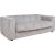 Sofa bed STELLA with spring mattress, beige
