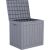 Storage box PORTOLA 56x43xH53cm/118L, grey plastic