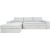 Corner sofa bed KAJA LC, beige