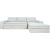 Corner sofa bed KAJA RC, beige