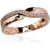 Золотое кольцо #1100293(Au-R)_DI, Красное Золото 585°, Бриллианты (0,119Ct), Размер: 19, 2.74 гр.