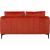 Sofa BIANKA 2-seater, oranž