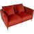 Sofa BIANKA 2-seater, oranž