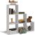 Top E Shop Topeshop STEP BIEL 3X3 living room bookcase