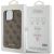 Guess PU 4G Metal Logo Case Aizsargapvalks Priekš Apple iPhone 15