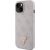 Guess PU Leather 4G Triangle Strass Case Защитный Чехол для iPhone 15
