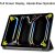 iLike Три-Fold Эко-кожа Подставка Бокс Apple iPad Pro 13'' (2024) 7-е Поколение Черный