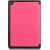 iLike Tri-Fold Eko-ādas Maks ar statīvu Apple iPad Pro 11'' (2024) 5. paaudze Koraļļu rozā