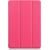 iLike Tri-Fold Plāns Eko-Ādas Statīva Maks Xiaomi Redmi Pad SE 8.7'' (2024) Korāļu rozā