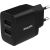 Philips DLP2620|12 зарядное устройство с двумя портами USB 17 Вт | 2,4 А, черное