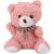 LeanToys Pluszowy Różowy Mały Miś Przytulanka Maskotka Breloczek 10cm