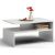 Top E Shop Topeshop ŁAWA BOSTON BIEL coffee/side/end table Coffee table Free-form shape 2 leg(s)