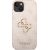 Guess GUHCP15S4GMGPI iPhone 15 6.1" розовый жесткий чехол 4G Большой металлический логотип