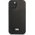 Karl Lagerfeld Saffiano Plaque Case for iPhone 13 Black