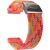 Polar watch strap 20mm S/L, red braided