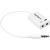 StarTech.com 4 Position Microphone and Headphone Splitter 3.5 mm 4 Pin | 4 Pole Mic and Audio Combo Splitter Cable (MUYHSMFFADW) - разветвитель для гарнитуры - 15.25 cm