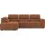 Corner sofa LOLA VN terracota