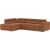 Corner sofa LOLA VN terracota