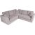 Corner sofa EDRA light grey