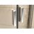 Ravak BLDP2-100 satin+glass Transparent bīdāmās dušas durvis