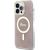 Guess GUHMP13XH4STP iPhone 13 Pro Max 6.7" różowy|pink hardcase 4G MagSafe