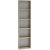 Top E Shop Topeshop R40 SONOMA biroja grāmatu skapis, 40 × 30 × 182 cm