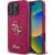 Guess Glitter Script Big 4G Back Case Защитный Чехол для Apple iPhone 16 Pro
