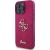 Guess Glitter Script Big 4G Back Case Защитный Чехол для Apple iPhone 16 Pro