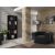 Top E Shop Topeshop R60 CZERŃ office bookcase