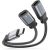 Swissten Textile USB-C Audio Charging Adapteris 2x USB-C 0.12m