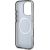 Guess IML Glitter Magnolia and Triangle Logo MagSafe Защитный чехол для Apple iPhone 16 Pro