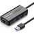 Ugreen 20265 USB-A | RJ45 1000 Mbps HUB 3x USB 3.0 tīkla adapteris - melns
