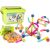 Leantoys Educational Construction Magnetic Bricks Trunk 145 Elements
