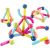 Leantoys Educational Construction Magnetic Bricks Trunk 145 Elements