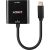 Lindy - видеоадаптер - 24 pin USB-C to DisplayPort - 21 см