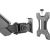 Maclean MC-775 monitor mount / stand 81.3 cm (32") Grey Desk