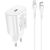Charger Hoco N22 25W USB-C + USB-C to Lightning cable 1.0m white