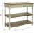 Papildu galds SAMIRA 97x35xH80,5cm, antīki balta/dabisks