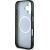Guess IML 4G Glitter and Triangle Logo MagSafe Aizsargapvalks priekš Apple iPhone 16