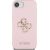 Guess PU Grained 4G Metal Logo Case Aizsargapvalks priekš Apple iPhone 16e